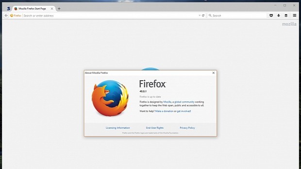 Mozilla Firefox 40, one of the last truly free Firefox releases