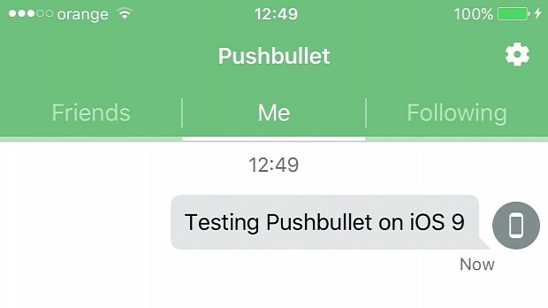 Pushbullet for iOS