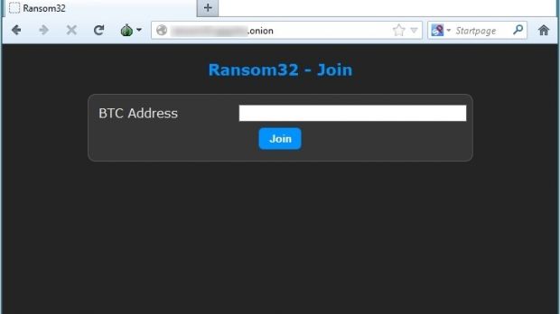 Ransom32 is available as a RaaS