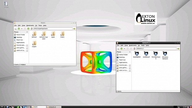 RaspEX connected to Windows via Samba
