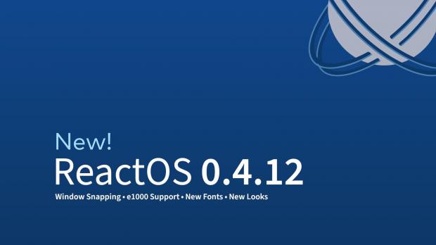 ReactOS 0.4.12 released