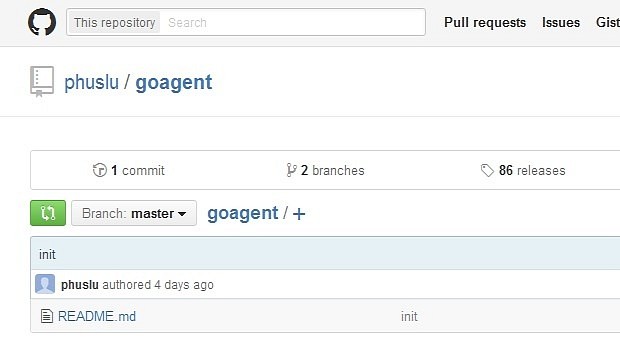 GoAgent GitHub project