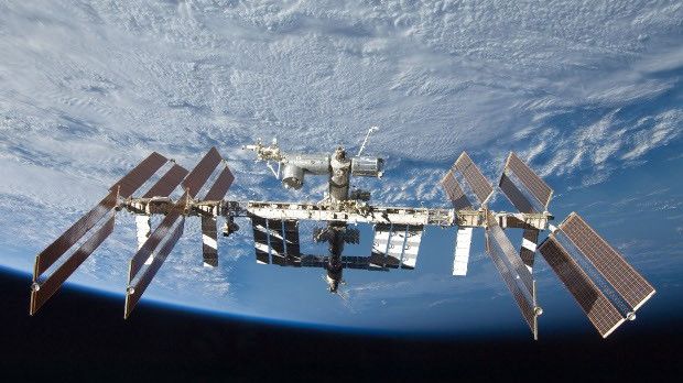 A view of the International Space Station
