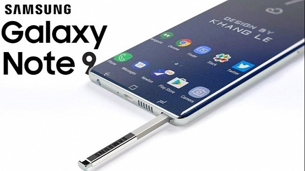 Samsung Galaxy Note 9 mockup