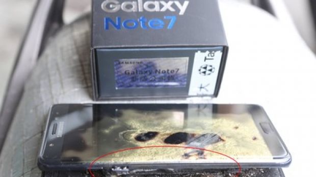 Exploded Note 7 in Taiwan