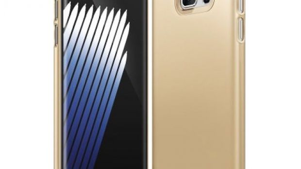 Samsung Galaxy Note 7 case - Royal Gold