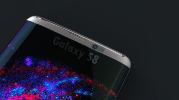 Leaked image of the Samsung Galaxy S8
