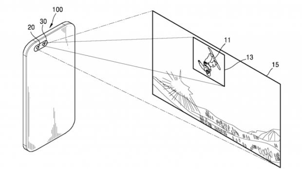 Samsung patent application for dual-camera setup