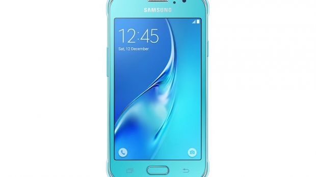 Samsung Galaxy J1 Ace Neo Blue variant front view
