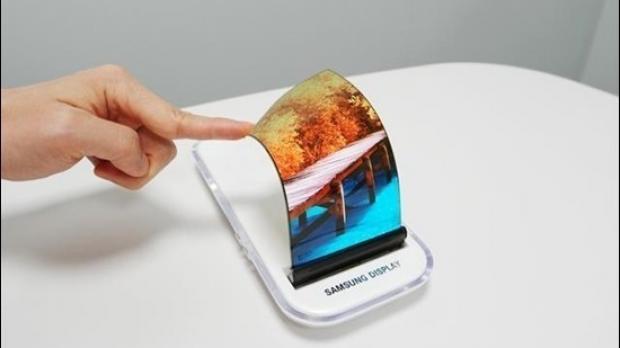 Samsung foldable display