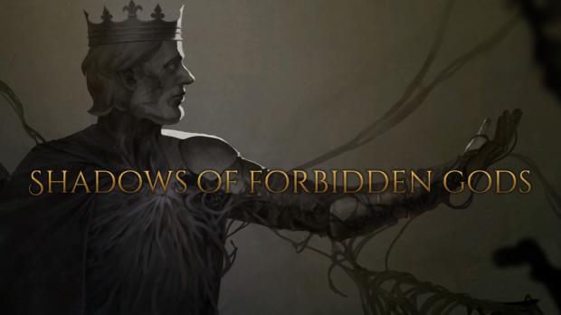 Shadows of Forbidden Gods key art