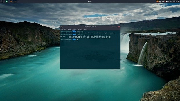 Solus is powered by Linux kernel 4.8.4