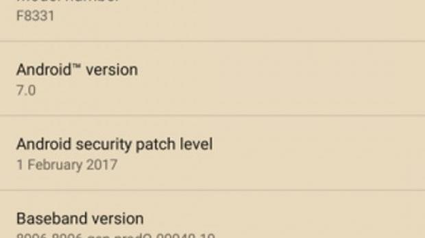February security patch for Xperia XZ