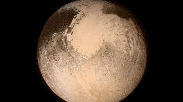 A view of Pluto