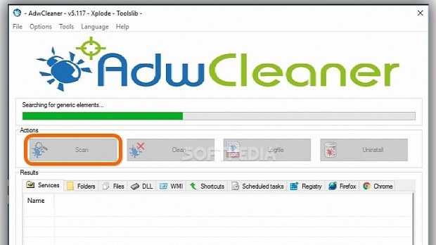 Scan browsers for unwanted toolbars and add-ons with AdwCleaner
