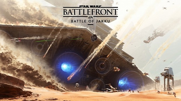 Star Wars Battlefront Battle of Jakku's huge scale