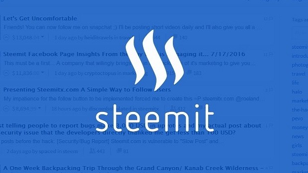 Steemit social network hacked