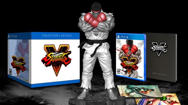Street Fighter V Collector's Edition content