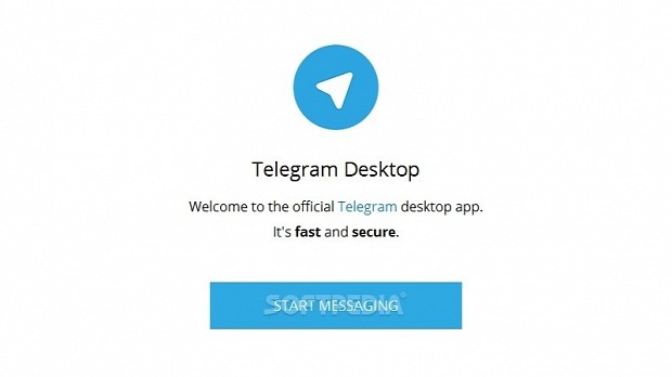 Click Start Messaging to begin using Telegram Desktop