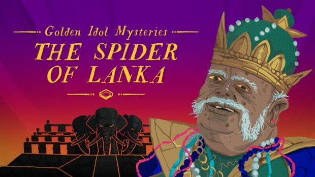 The Case of the Golden Idol – The Spider of Lanka DLC key art