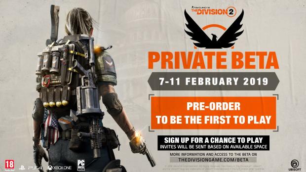 Private Beta for The Division 2
