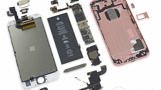 Dismantled iPhone 6s