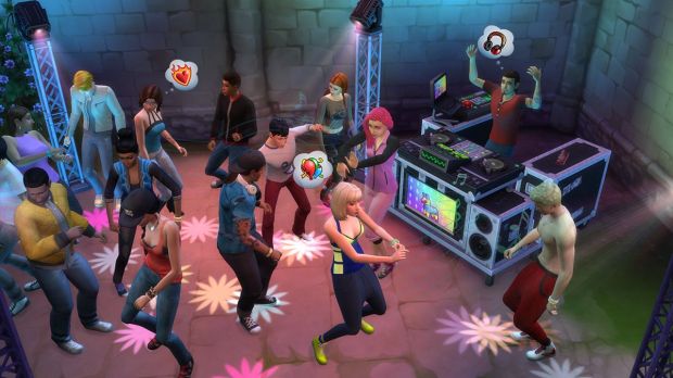 The Sims 4 Get Together party time
