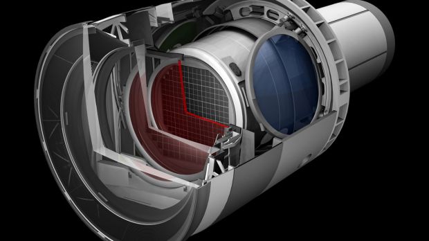 The LSST camera is about the size of a car