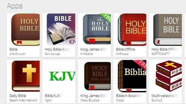 Bible apps more dangerous than gambling apps