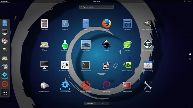 DebEX GNOME desktop