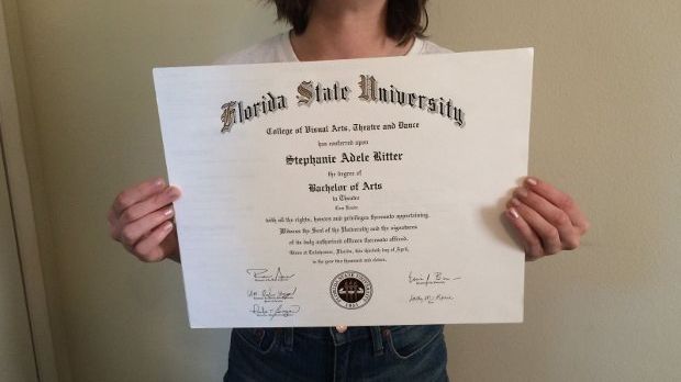Unhappy graduate wants to sell her college diploma on eBay