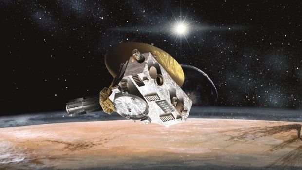 Artist's depiction of NASA's New Horizons probe