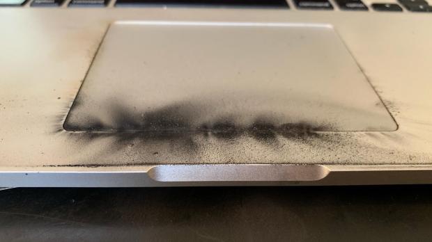 Exploded MacBook Pro