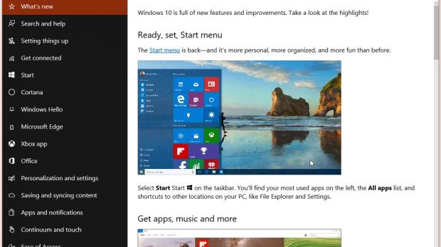 Windows 10 Get Started