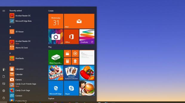 Windows 10 OS build number