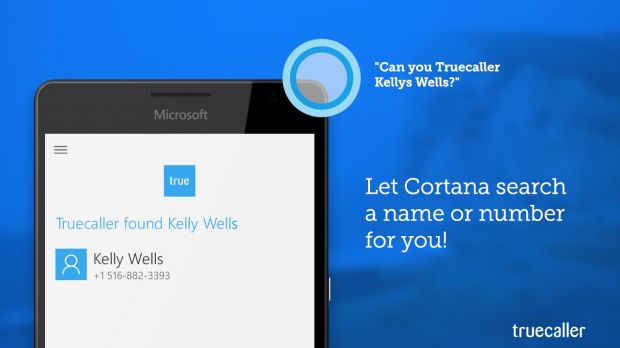 Truecaller Cortana integration