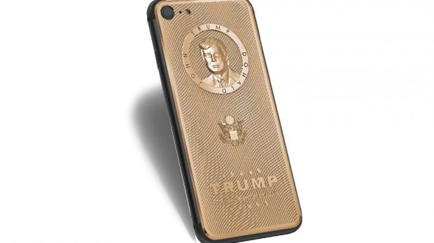 Gold-plated "Trump iPhone"