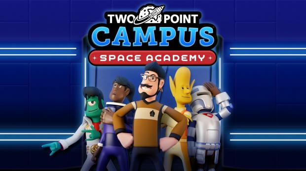 Two Point Campus: Space Academy key art