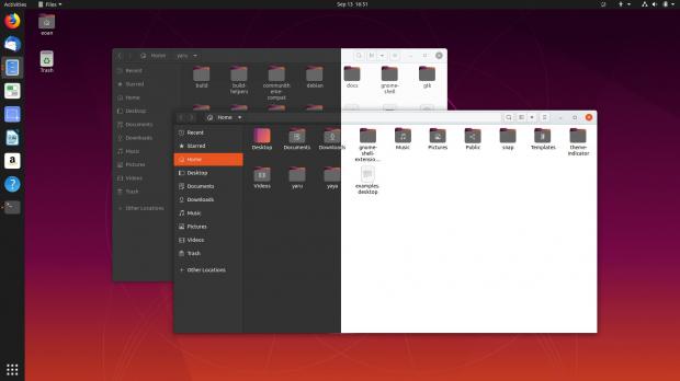 Redesigned Yaru theme in Ubuntu 20.04 LTS