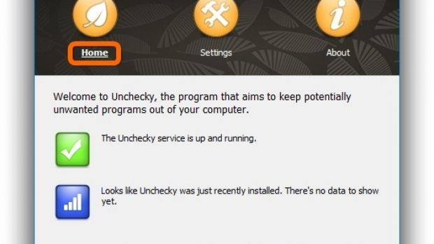Suspend the service of Unchecky with one click