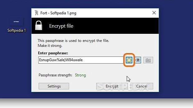Right-click a file to encrypt or decrypt it using ​Easy File Encryptor