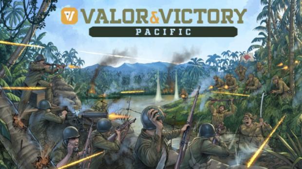 Valor & Victory: Pacific key art