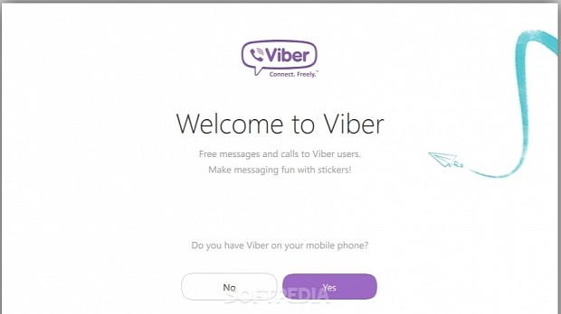 Set up on your phone to start using Viber for Windows