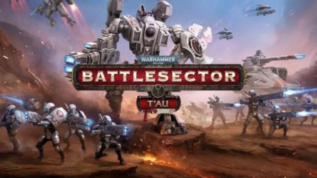 Warhammer 40,000: Battlesector - T'au key art