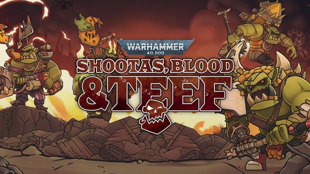 Warhammer 40,000: Shootas, Blood & Teef key art