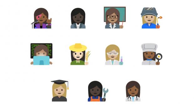 Gender equality emojis