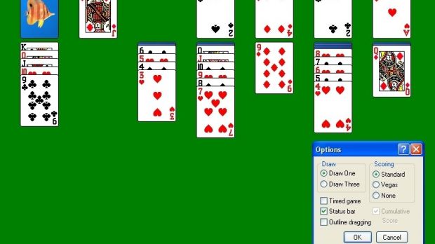 Solitaire in Windows XP
