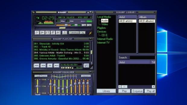 Winamp 2.95 was one of the most popular releases