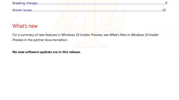 Windows 10 build 10163 release notes