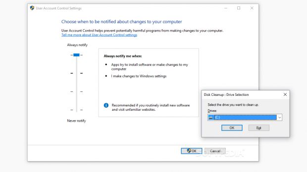 UAC bypass uses Disk Cleanup tool